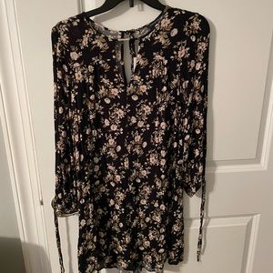 Floral Long Sleeve Dress